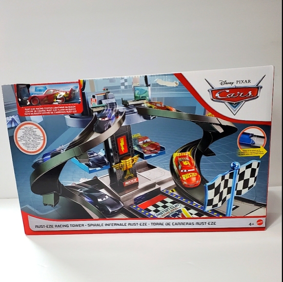Disney Pixar Cars Rust-Eze Racing Tower